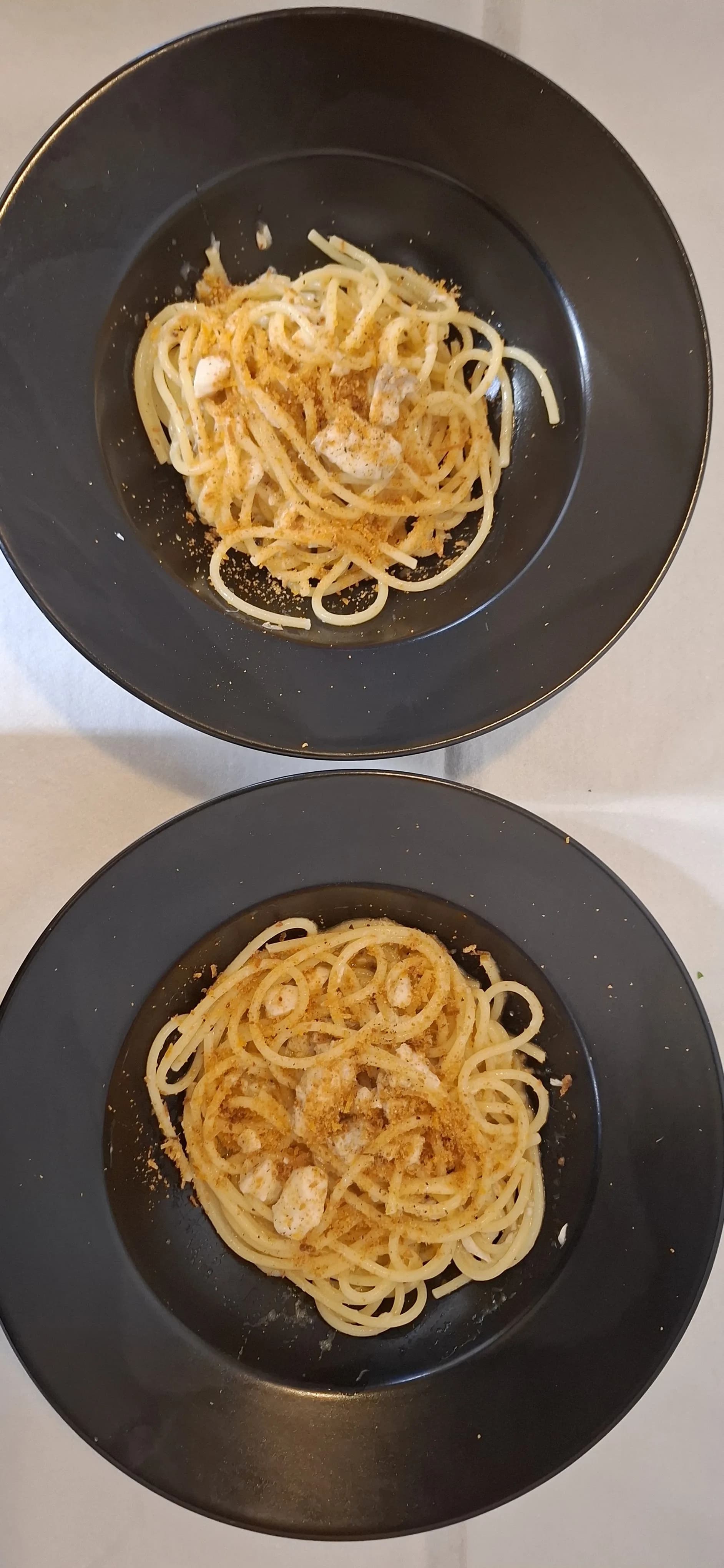 Scatto backstage in cucina
